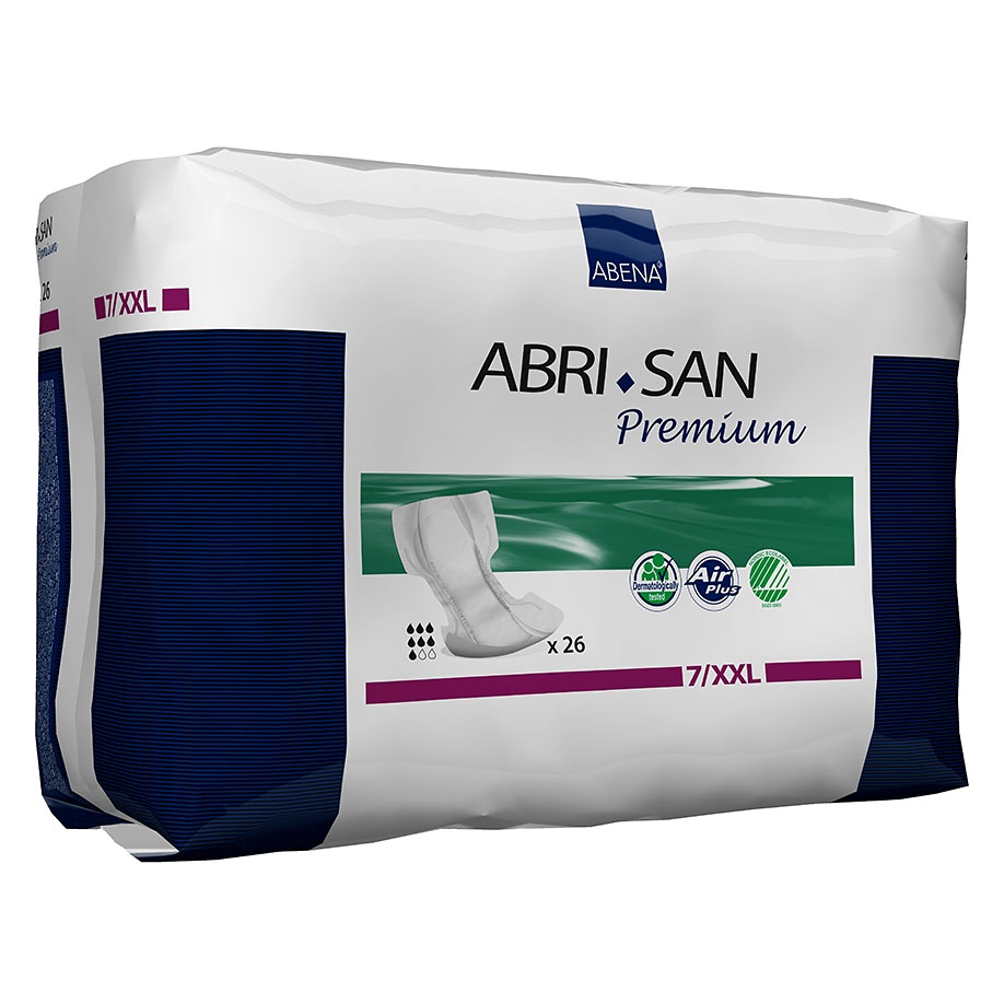 [ABE 300514] Abri-San Premium Nr. 7 XXL Inkontinenz Einlagen (26 Stck.)