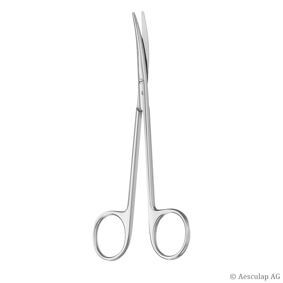 [AES BC603R] Präparierschere Metzenbaum fein, gebogen 14.5 cm