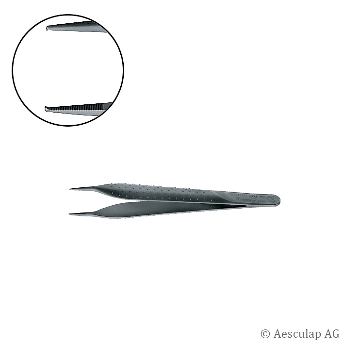 [AES BD512SU] SUSI chir. Pinzetten Adson, 1 x 2 Zähne 12 cm, zum Einmalgebrauch (20 Stck.)