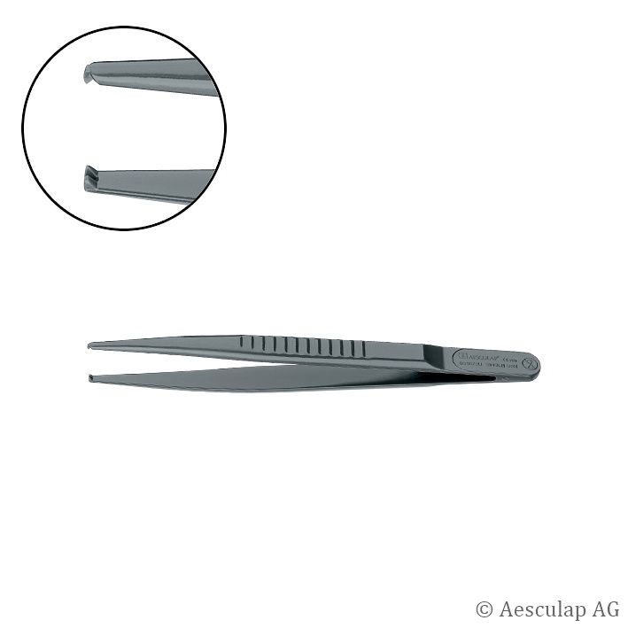 [AES BD557SU] SUSI chir. Pinzetten, 1 x 2 Zähne 14,5 cm, zum Einmalgebrauch (20 Stck.)