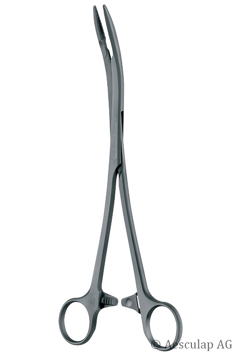 SUSI Tupferzangen Maier, gebogen 26,5 cm, zum Einmalgebrauch (20 Stck.)
