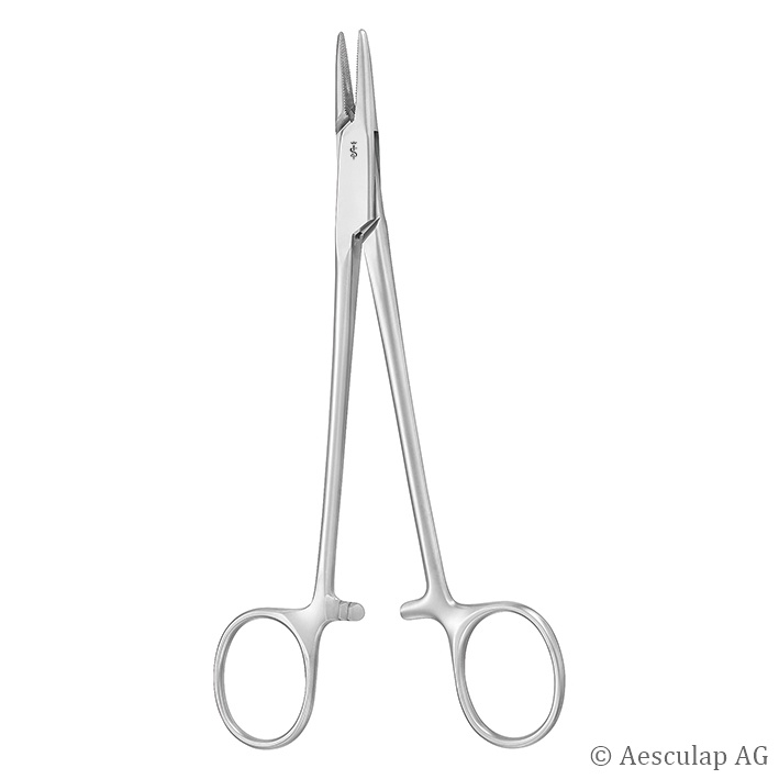 [AES BM220R] Crile-Wood Nadelhalter kräftig, 16 cm