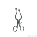 SUSI Wundspreizer Weitlaner, 3 x 4 Zähne 13 cm, zum Einmalgebrauch (20 Stck.)