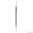 Phlebo-Extraktor Varady, gebogen 180 mm, stumpf/stumpf