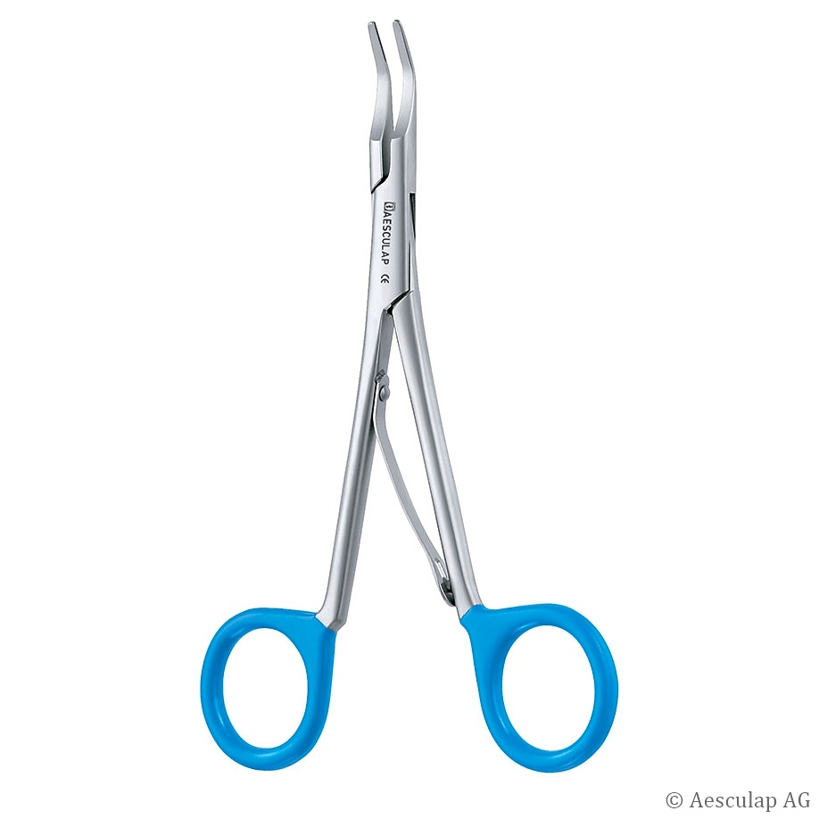 Clip Anlegezange 15 cm Maulabwinkelung 25°