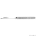 Williger Elevatorium, leicht gebogen 165 mm, stumpf, 5 mm breit