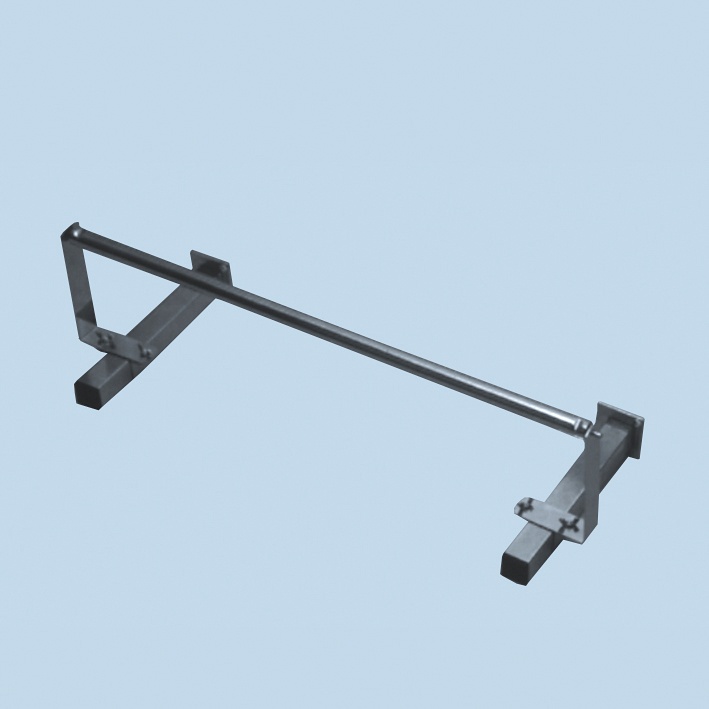 [AGA P2065/A] Papierrollenhalter mit Anbausatz 65 cm breit