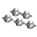 Gesichtsmasken für AmbuMan, Defib Trainer, Uni-/MultiMan (5 Stck.)