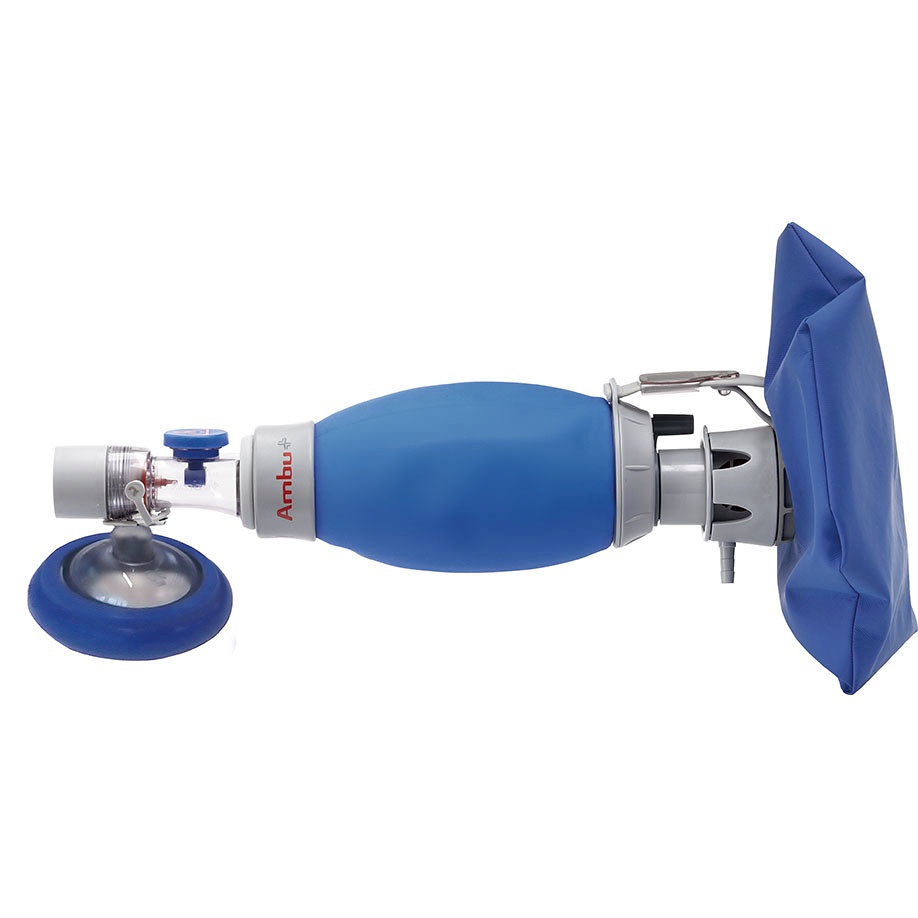 AMBU Mark IV Baby, Beatmungsbeutel mit Silikon-Gesichtsmaske Gr. 0 und Gr. 0A