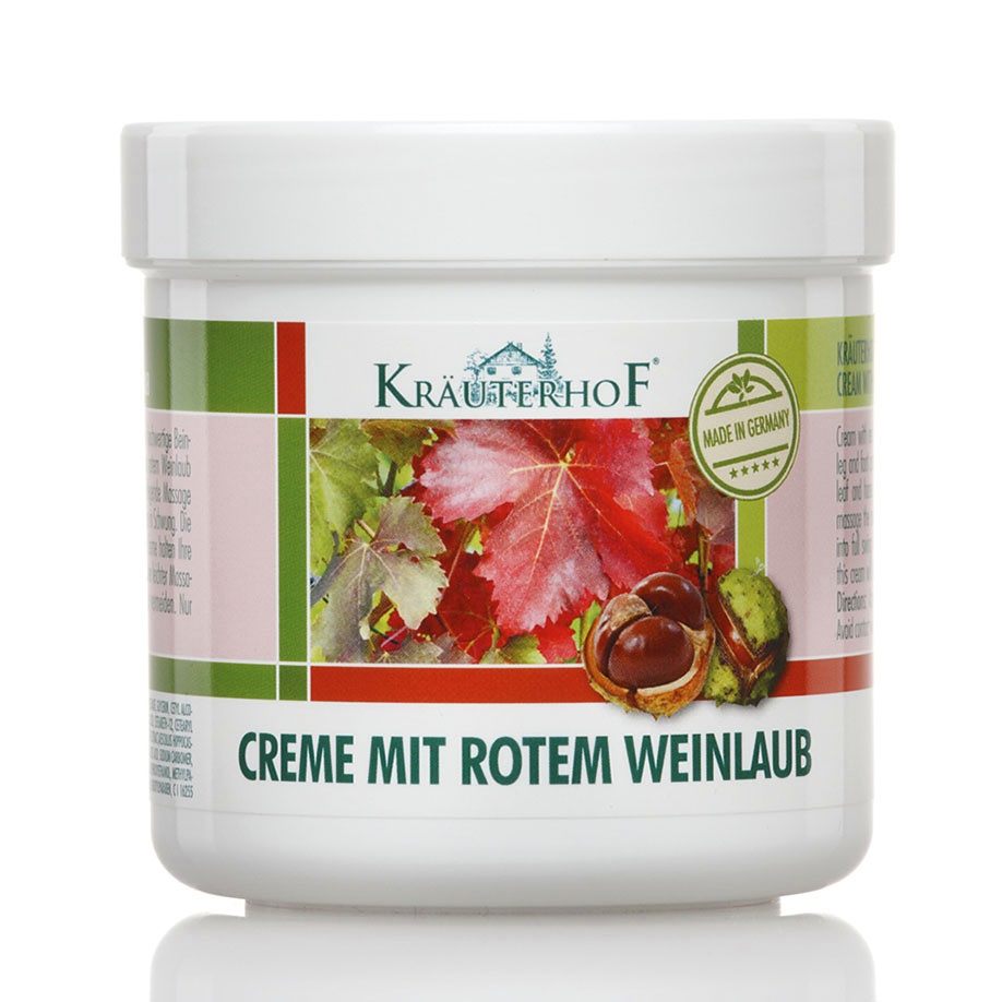 [ASA 10452] KräuterhoF Creme mit rotem Weinlaub 250 ml