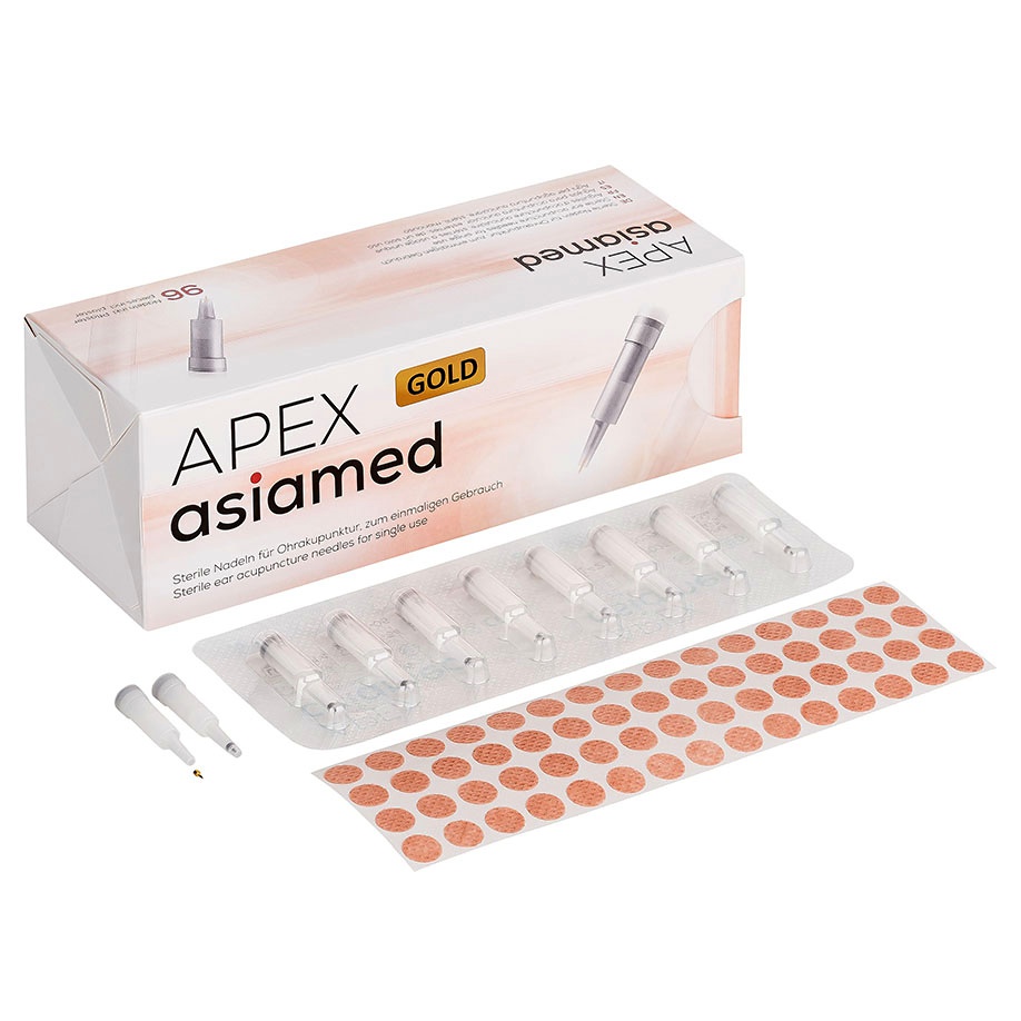 [ASI A000558] Dauernadeln Apex Gold (96 Stck.)
