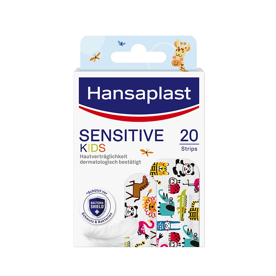 [BDF 48781] Hansaplast Sensitive Kids Strips (20 Stck.)