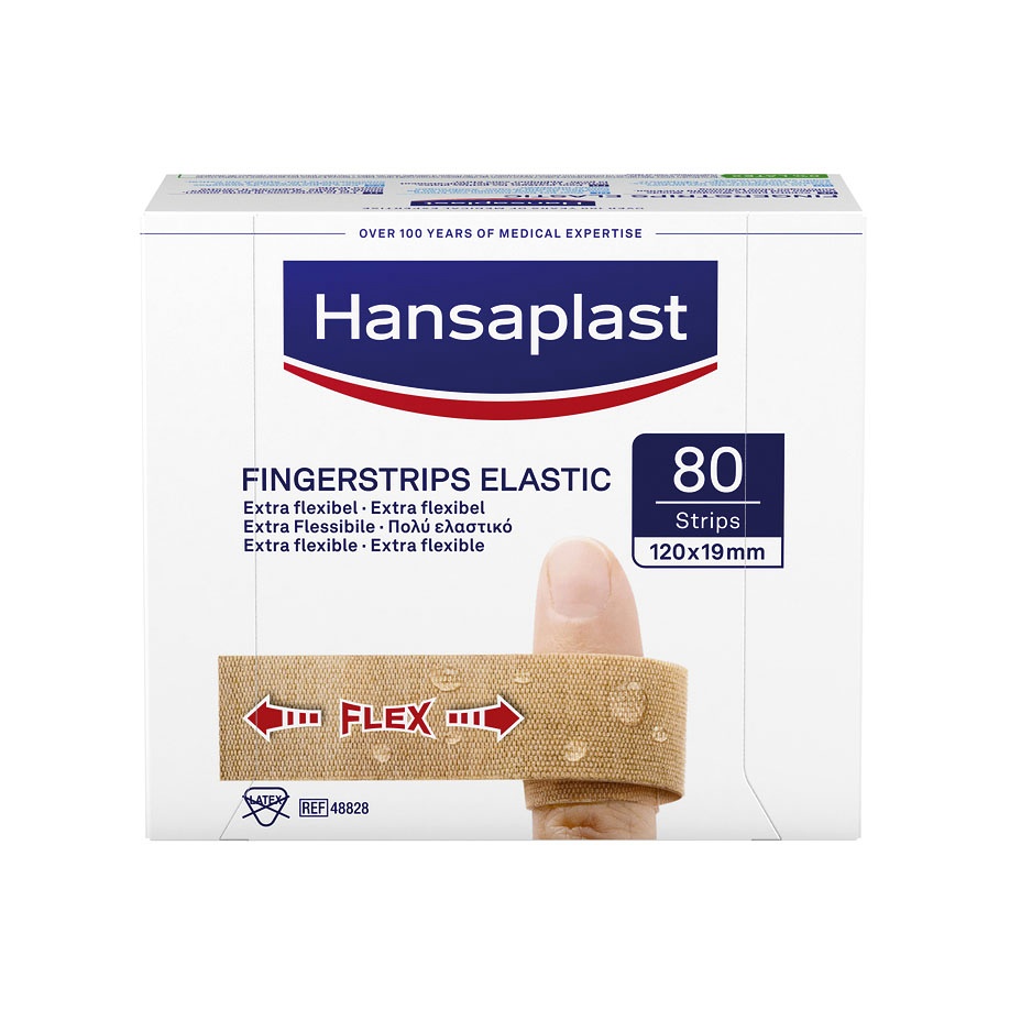 Hansaplast Elastic Fingerstrips 12 x 2 cm (80 Stck.)