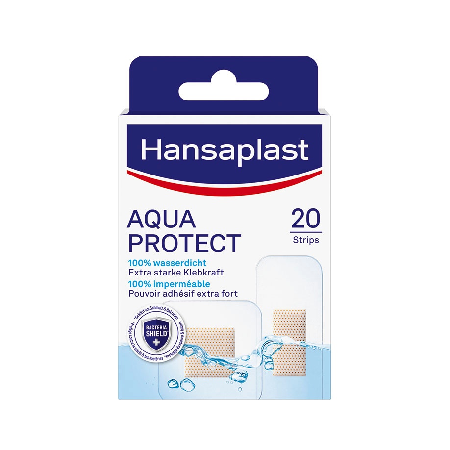 Hansaplast Aqua Protect Strips, 2 Größen (20 Stck.)