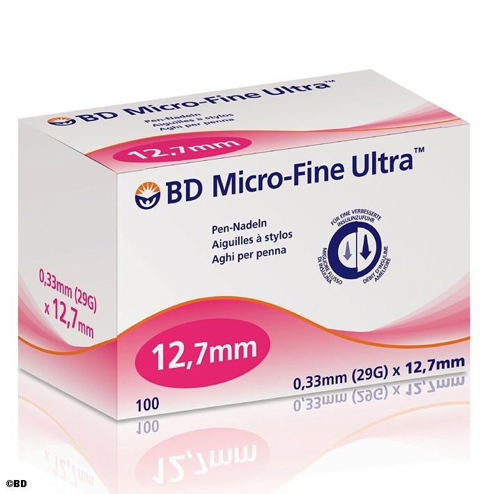 BD Micro-Fine Ultra Pen-Nadeln 29 G 0,33 x 12,7 mm (100 Stck.)