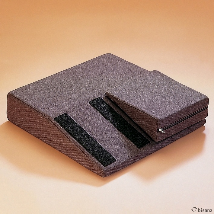 Arthrodese-Kissen verstellbar 45 x 45 x 10 cm, anthrazit