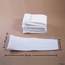 Grundpolster für Krappschiene Mit Trikotbezug (5 Stck.)