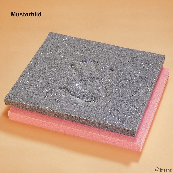 Biflex-Sitzkissen mittelfest anthrazit 43 x 38 x 5 cm, mit Micronara-Bezug