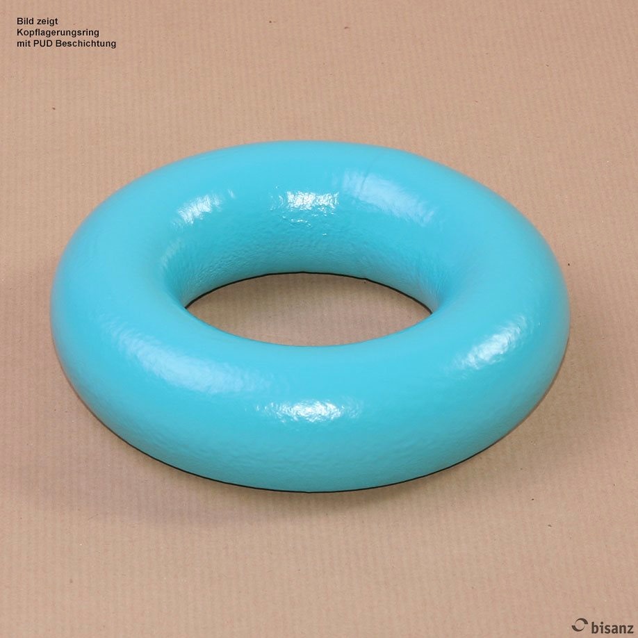 [BIS 680019PUD.08] Kopflagerungsring schwarz, dicht Ø 20/10 x 5 cm