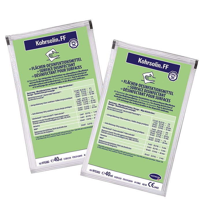 Kohrsolin FF (125 x 40 ml) Flächendesinfektionsreiniger