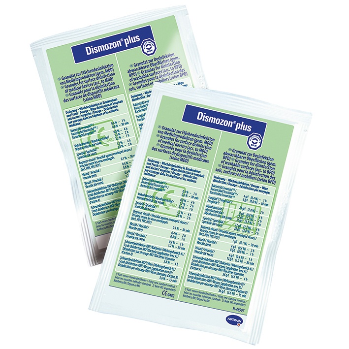 Dismozon plus (100 x 16 g Beutel) Granulat zur Flächendesinfektion