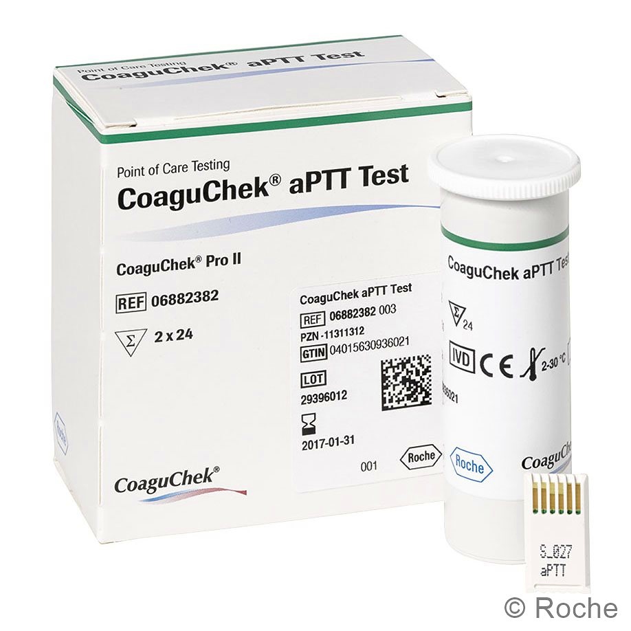 [BOE 06882382003] CoaguChek aPTT Test (2 x 24 T.)