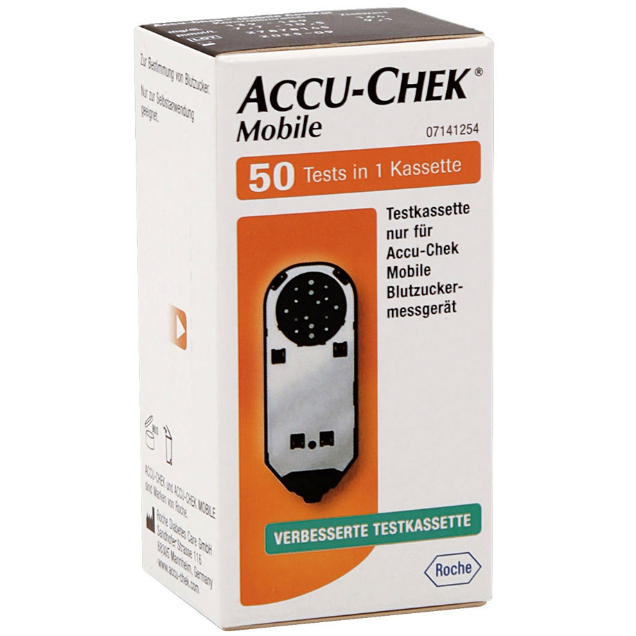 Accu-Chek Mobile (50 T.) Ohne Maltose Interferenz