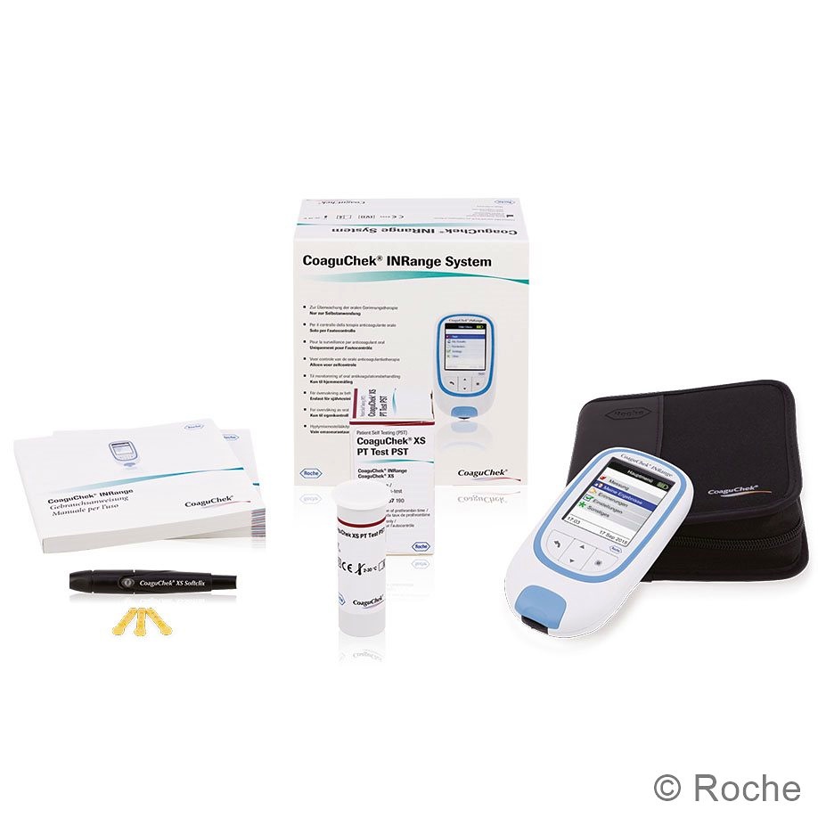 CoaguChek INRange Systemtasche Analysegerät