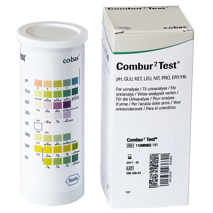 [BOE C7 100] Combur-7 Harnteststreifen (100 T.) Import