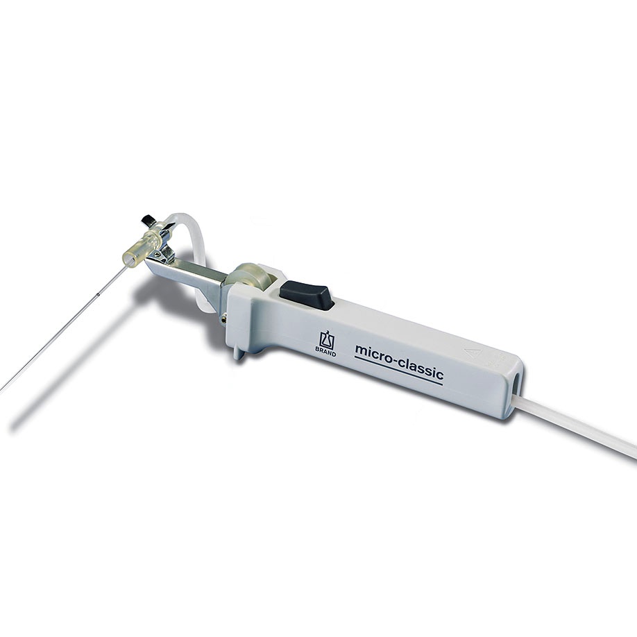 [BRA 25900] Micro-classic Pipettierhelfer Komplett mit 2 Ersatzschläuchen