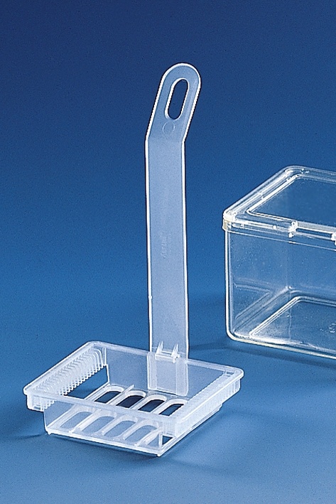 Einsatz, PP, für Färbetrog Nr. 474300 Für 20 Objektträger