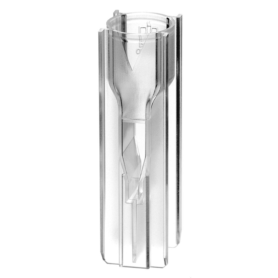 UV-Küvette mikro, Zentrumshöhe Z 15 mm Volumen 70 bis 550 µl