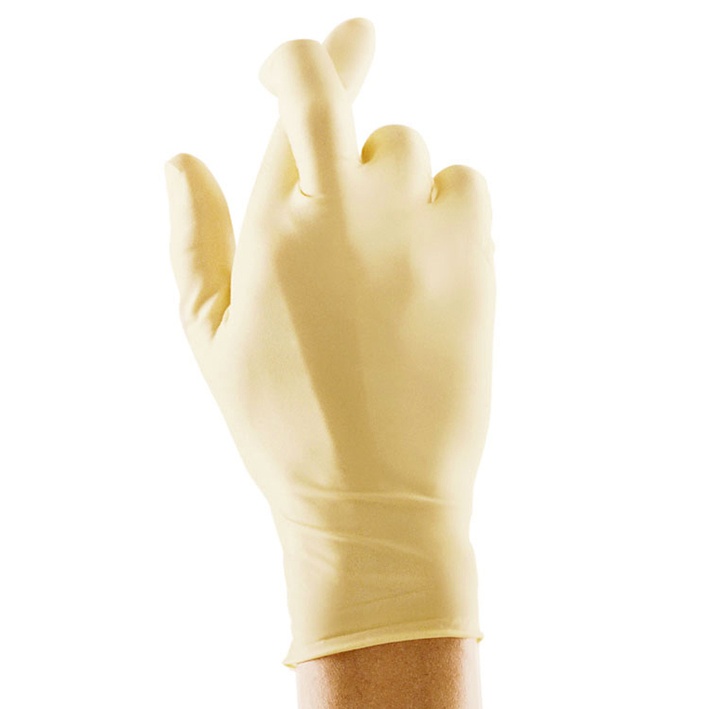 [BSN 4648100] Glovex ultra tex U.-Handschuhe, PF Latex, mittel, Gr. 7-8 (100 Stck.)