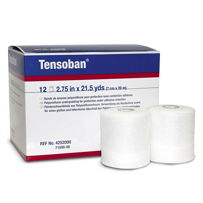 [BSN 7150008] Tensoban Polsterschaumbinden 7,0 cm x 20 m (12 Stck.)