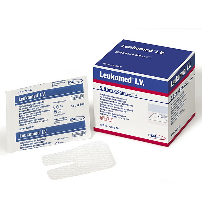 Leukomed I.V. Kanülenfixierung 6,0 x 8,0 cm, steril (50 Stck.)