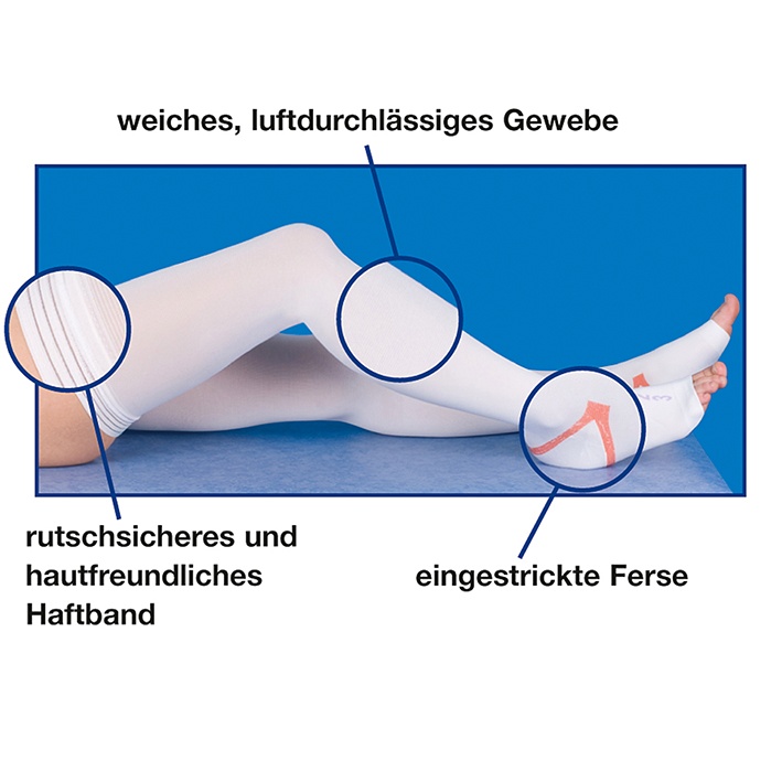 [BSN 7508600] Comprinet forte Liner Fixierstrumpf Oberschenkellang, unsteril (20 Stck.)