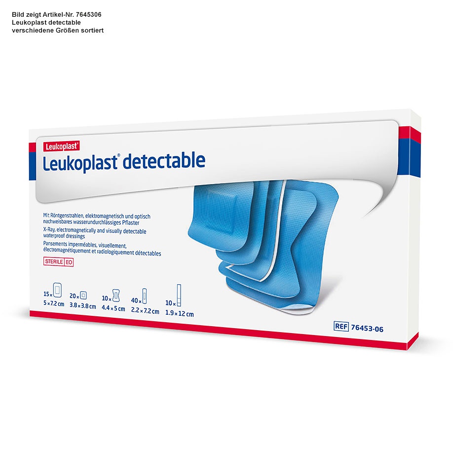 [BSN 7645300] Leukoplast detectable 16 x 2 cm (50 Stck.)