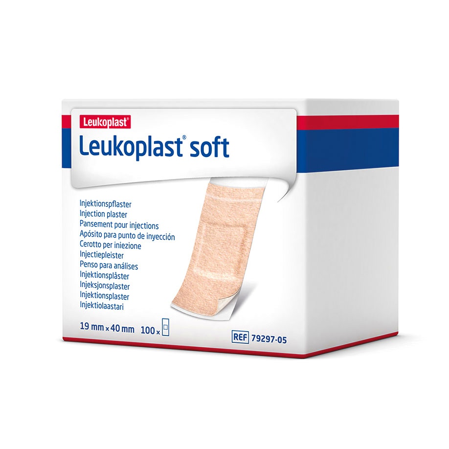 Leukoplast Soft Injektionspflaster 1,9 x 4 cm (100 Stck.)