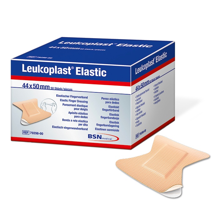 Leukoplast Elastic Fingerkuppenpflaster 4,4 x 5 cm (50 Stck.)