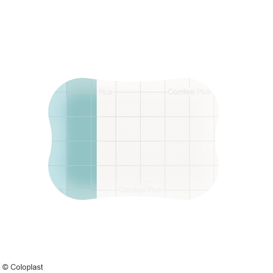 Comfeel Plus transparenter Wundverband Steril, 5 x 7 cm (10 Stck.)