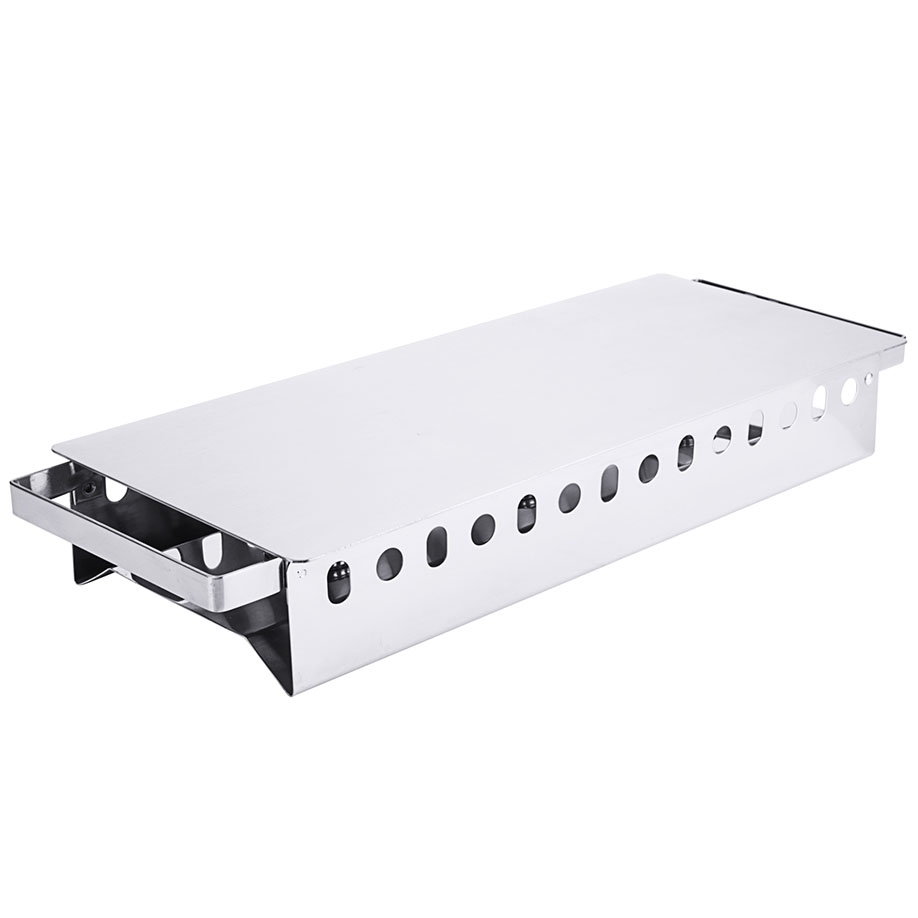 [CON 0191/450] Warmhalteplatte, 45 x 18 x 6,5 cm Mit drei Teelichten