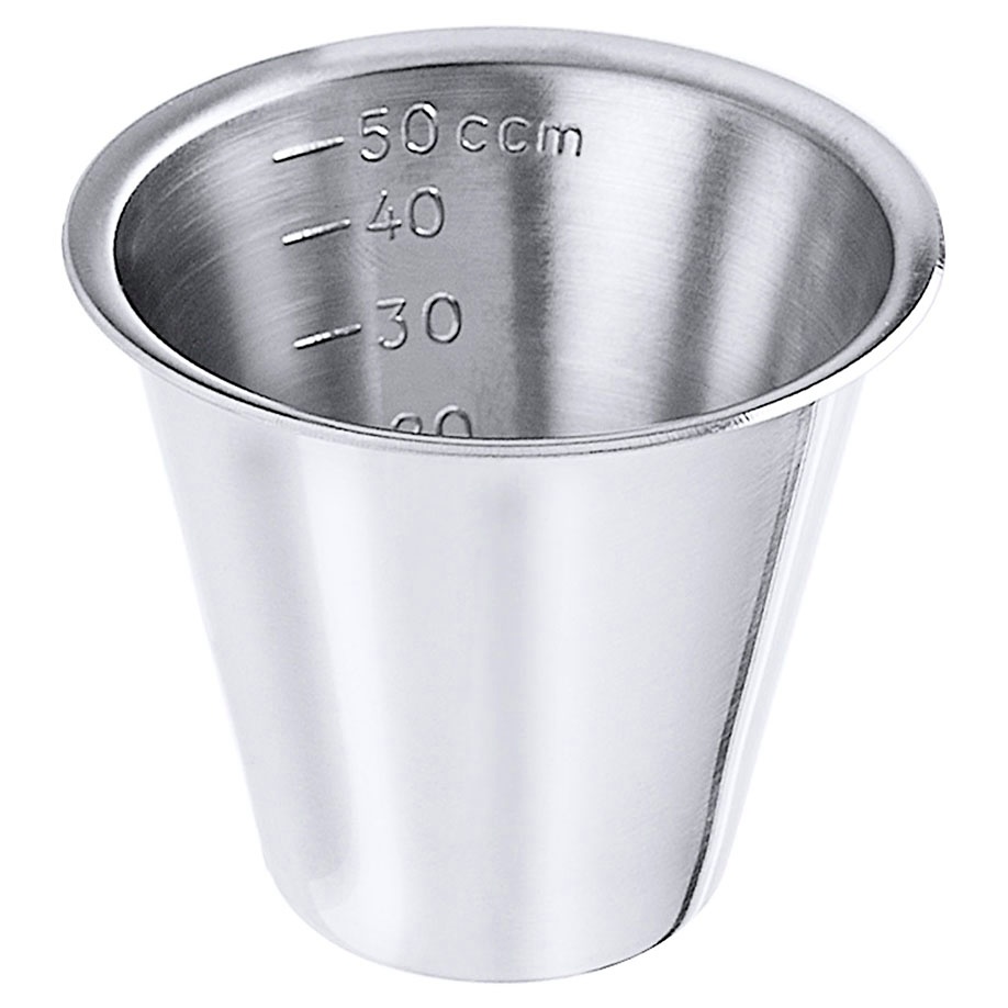 [CON 1555/050] Medizinbecher 50 ml Ø 5,3 cm, Höhe 4,5 cm