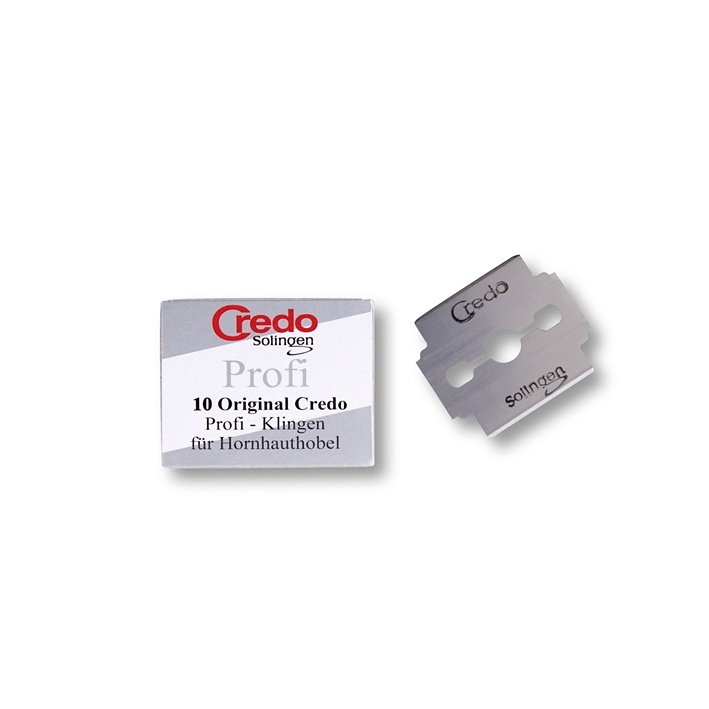 [CRE 024132] Credo Profi-Klingen extra scharf für Hornhauthobel (10 Stck.)