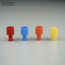 Injektstopfen gelb LL (100 Stck.)