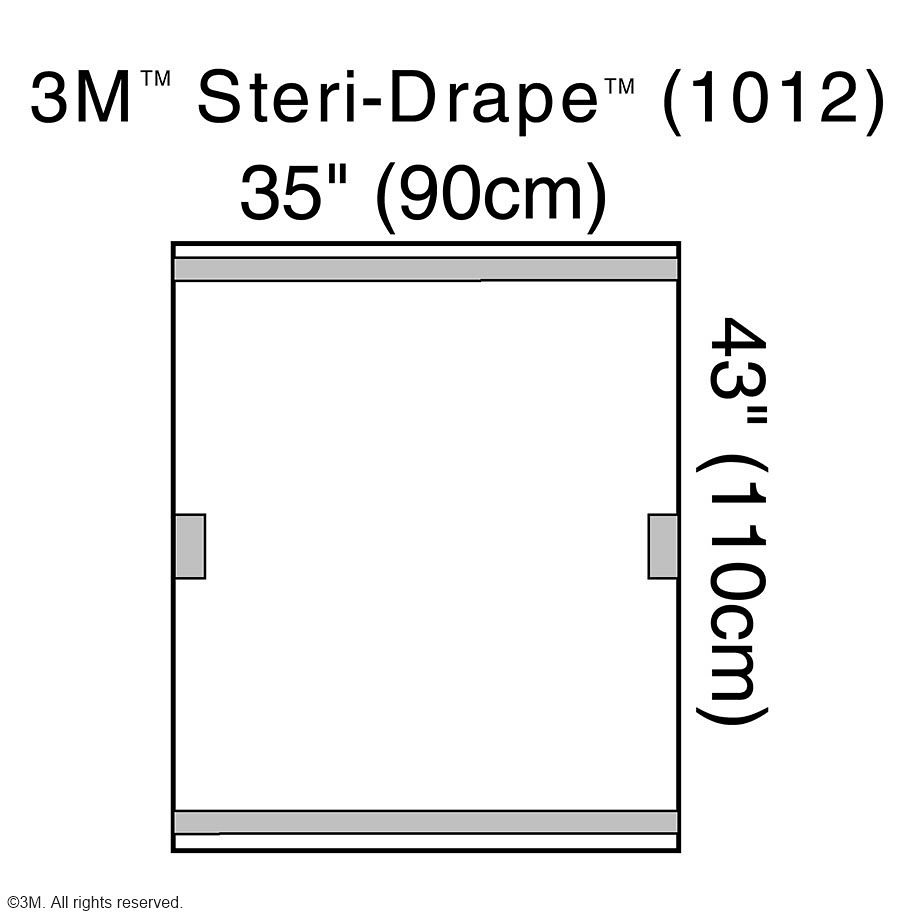 [DMM 1012] 3M Steri-Drape Geräteabdeckungen 90 x 110 cm (10 Stck.)