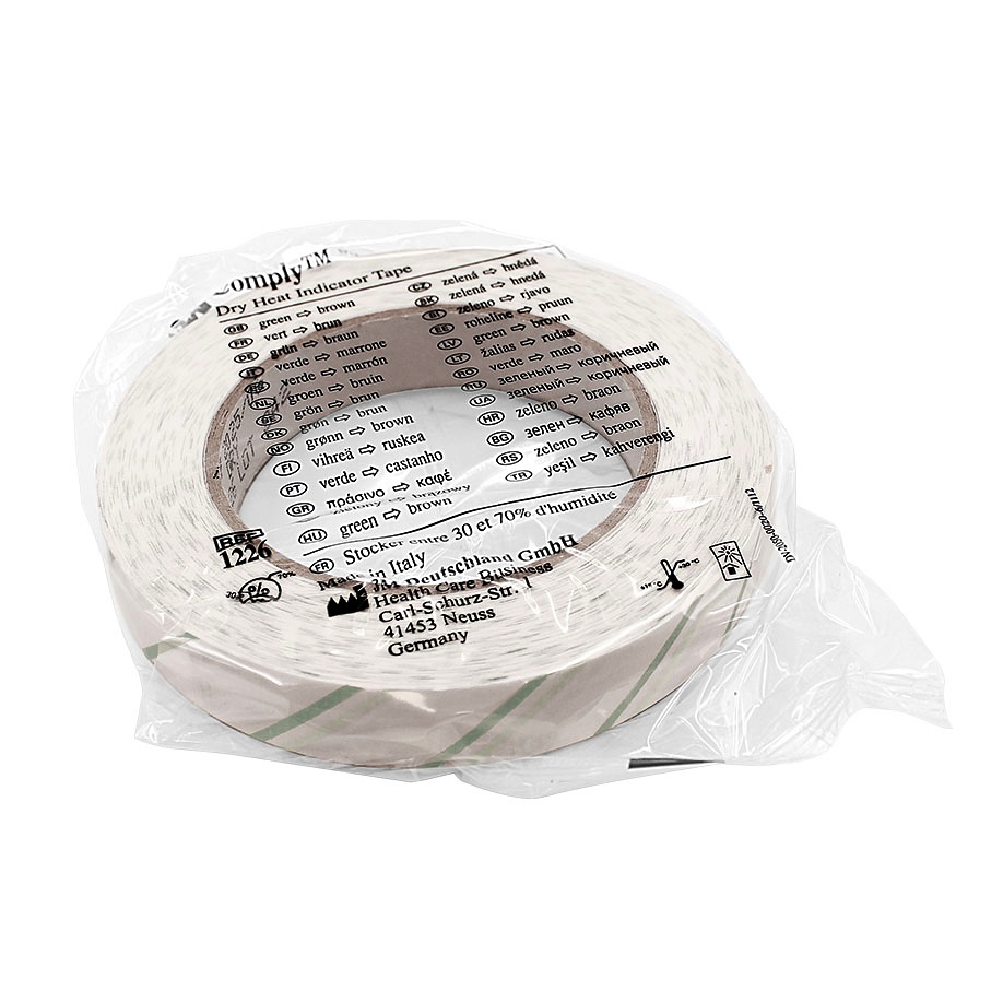 [DMM 1226/19] 3M Comply Heißluft-Indikatorband 19 mm x 55 m