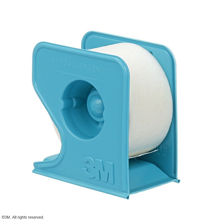 [DMM 1535E-1] 3M Micropore Vliespflaster Weiß, 2,5 cm x 9,1 m (12 Stck.)