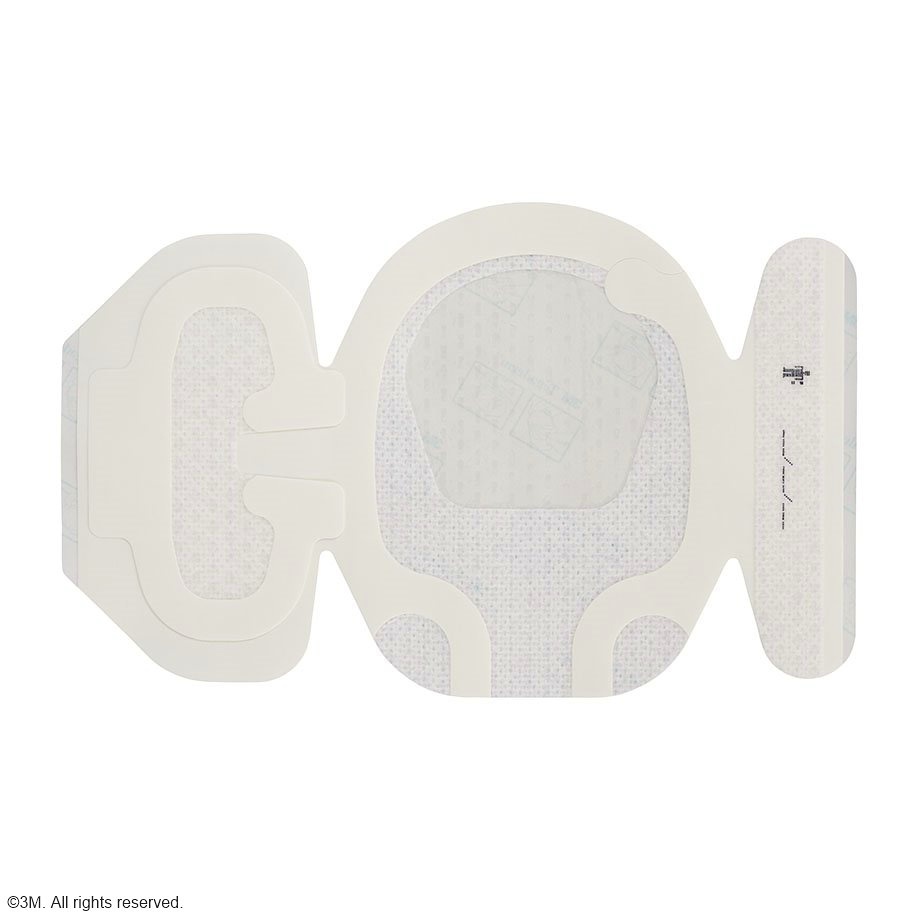 [DMM 1837-2100] 3M PICC/CVC Fixierplatte + Tegaderm I.V. Advanced Fixierband (20 Beutel)
