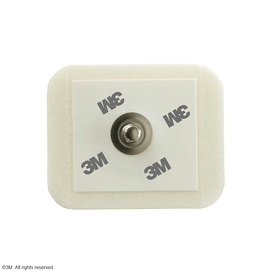 [DMM 2228] 3M Red Dot EKG-Elektroden, Schaumstoff 3,3 x 4 cm (20 x 50 Stck.)