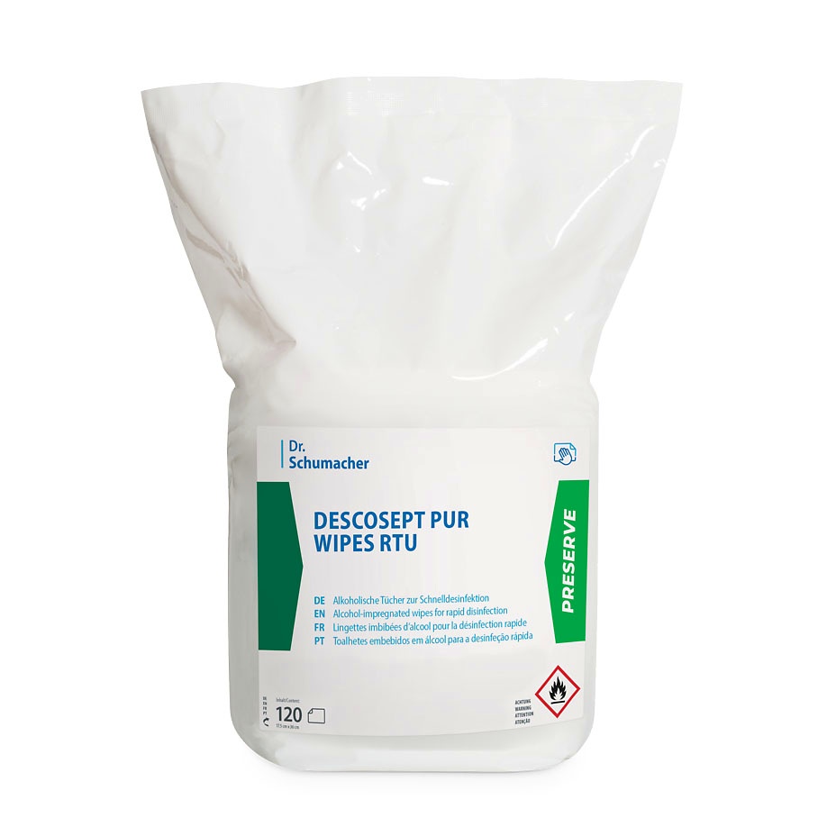 [DSM 00-323-RS120] Descosept Pur Wipes RTU Schnelldesinfektionstücher (120 T.)